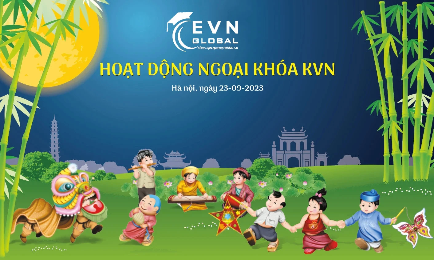 Tết trung thu - Hoạt động ngoại khóa EVN Global